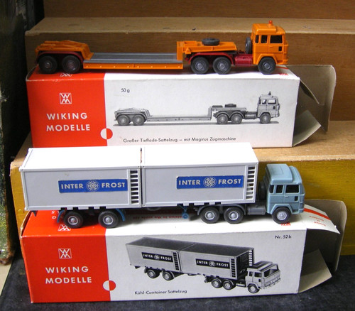 Wiking alte lkw modelle - wiking, 2