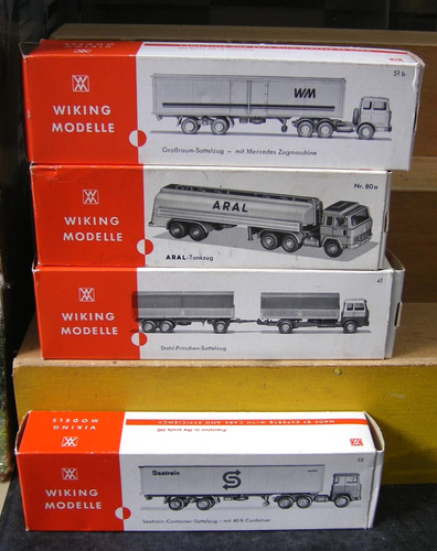 Wiking alte lkw - lkw, modelle